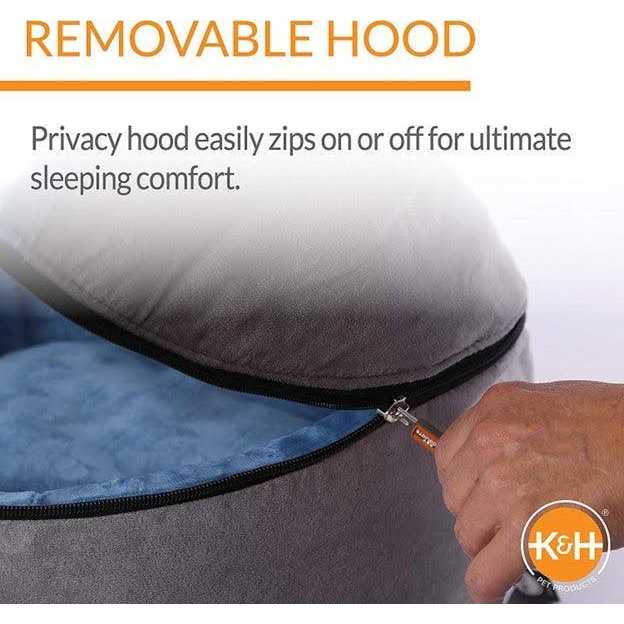 Self-Warming Hooded Kitty Bed S532807