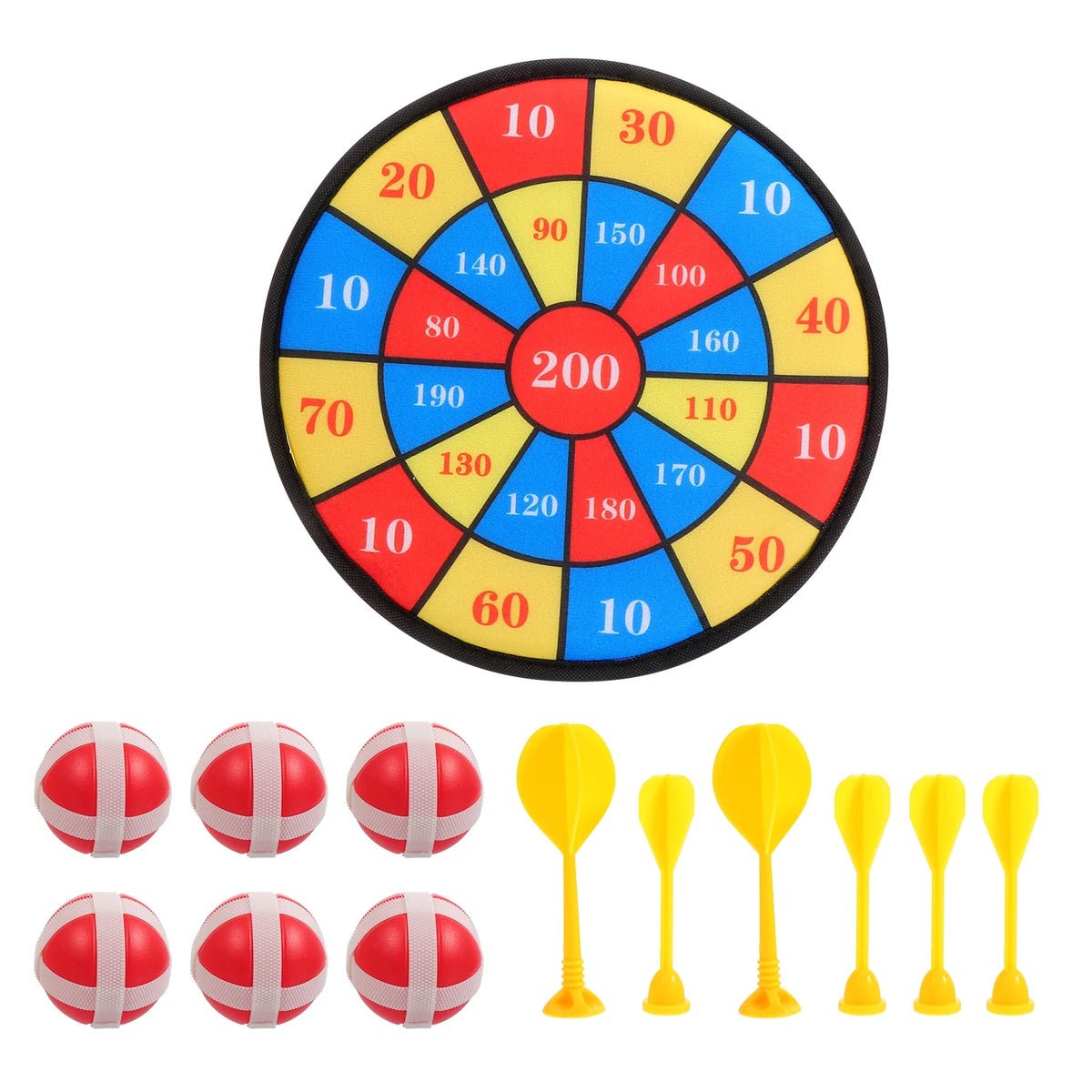 13Pcs Sticky Target Balls Darts Board Toys I172