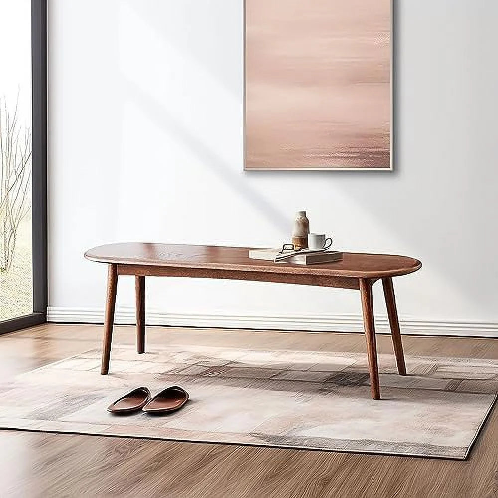 Solid Oak Wood Bench D762199