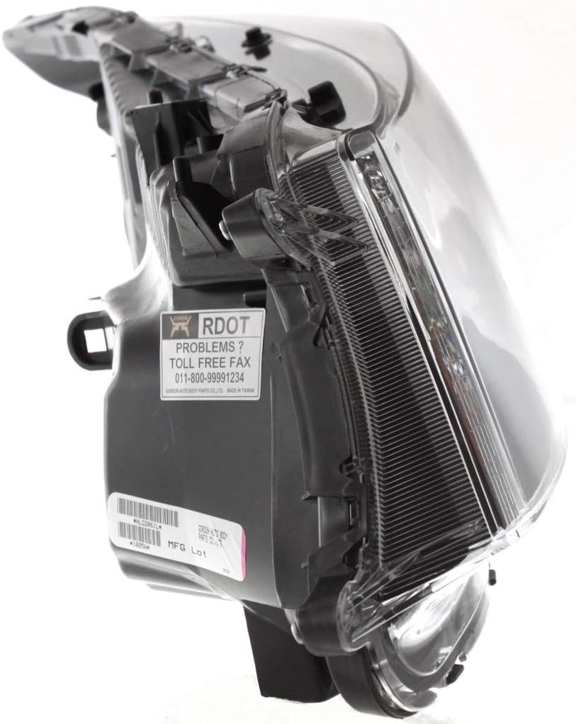 Headlight Assembly for Honda Accord Sedan 2008-2012 Passenger Side B188910