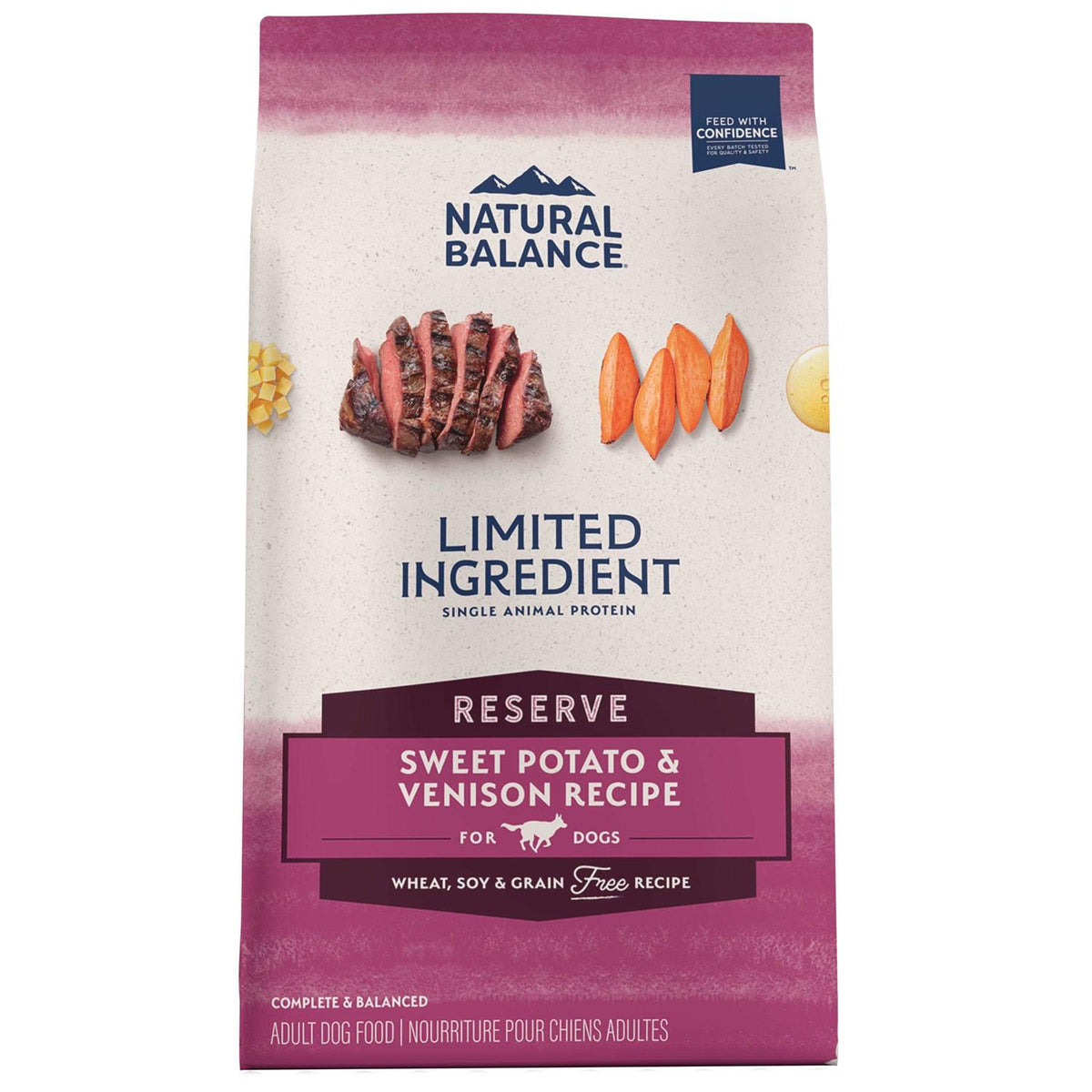 Limited Ingredient Sweet Potato Venison Dry Dog Food M531
