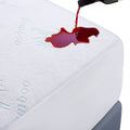 Bamboo Fibre Full Size Waterproof Mattress Protector Deep Pocket Y98480