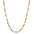 14kt Yellow Gold 20 inch Figaro Chain with Lobster Clasp E51035
