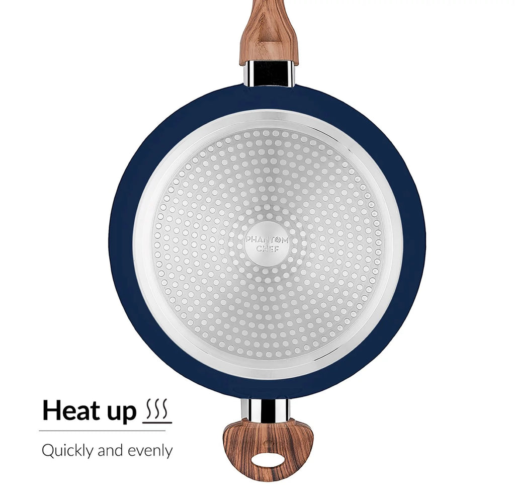 11 inch Non Stick Deep Fry Pan with Lid Y25985