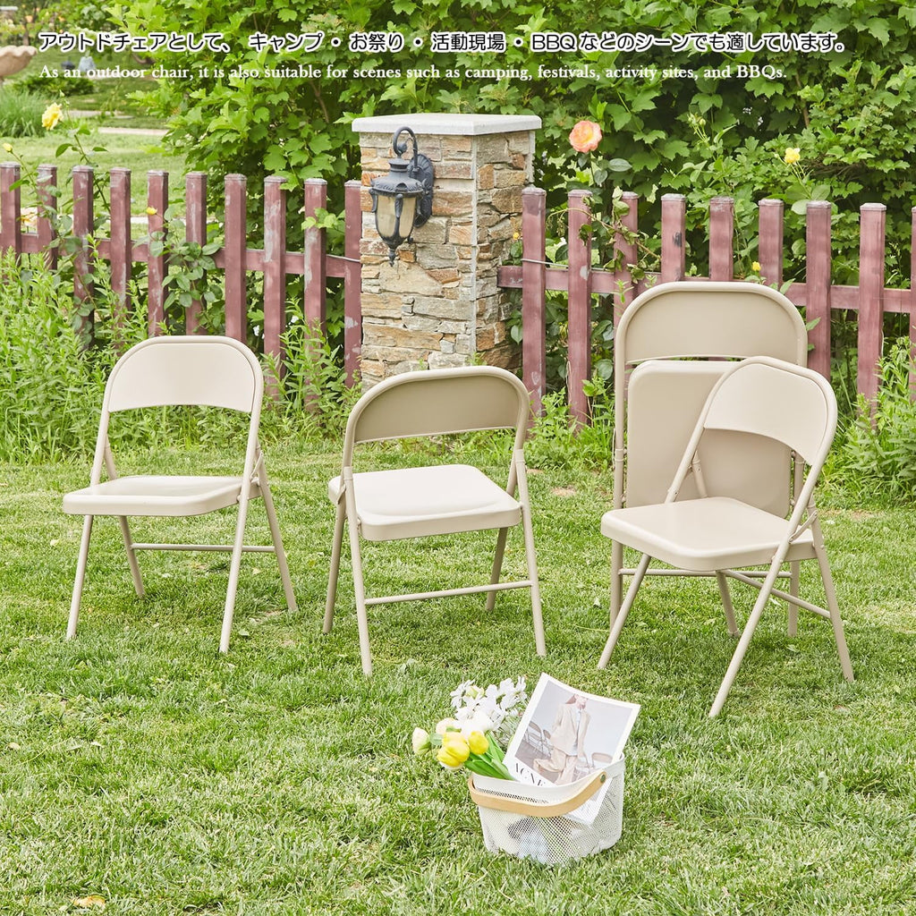 Light Gray 2-Pack Vinyl-Padded Folding Chair K88202