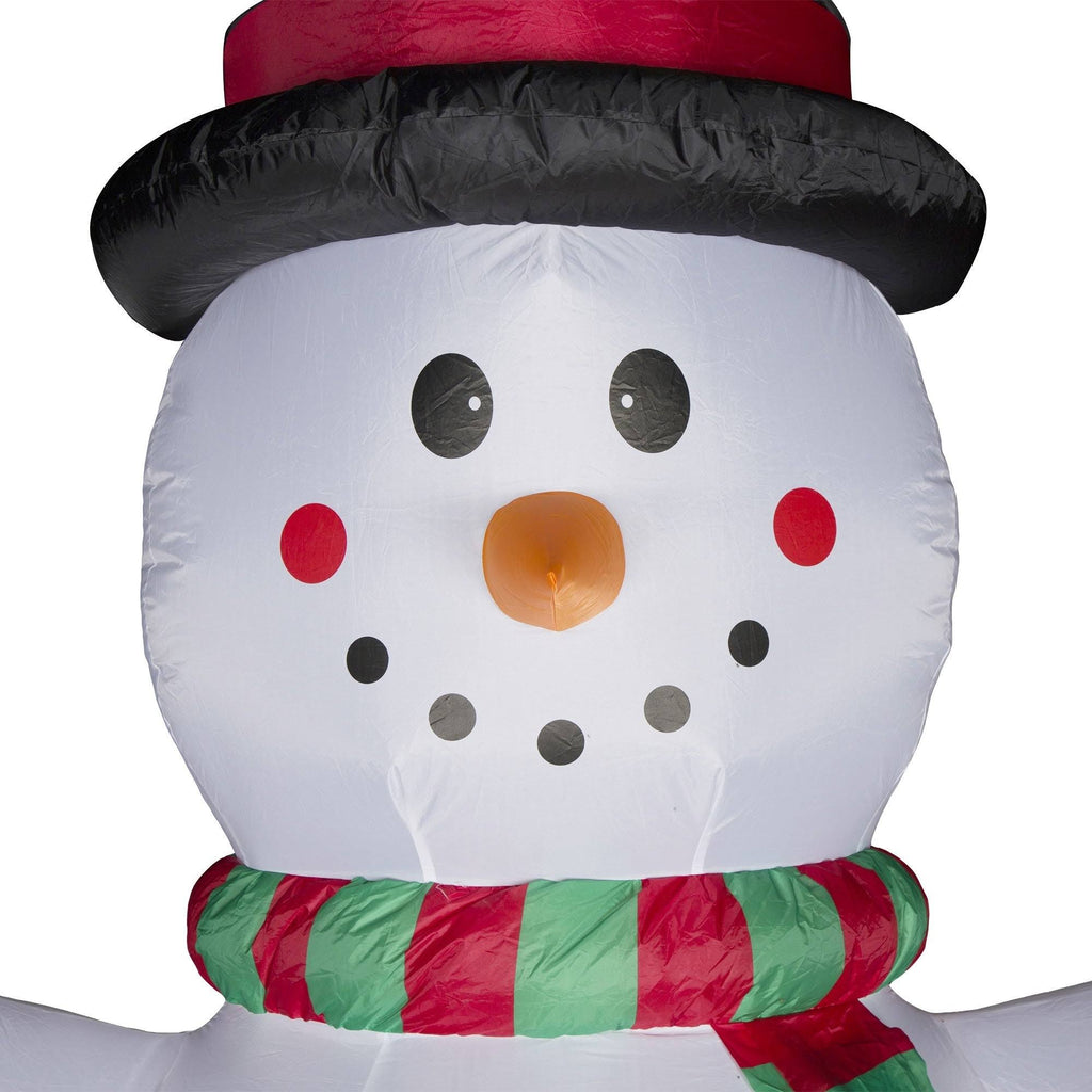 12 Lighted Inflatable Snowman Decor G194171