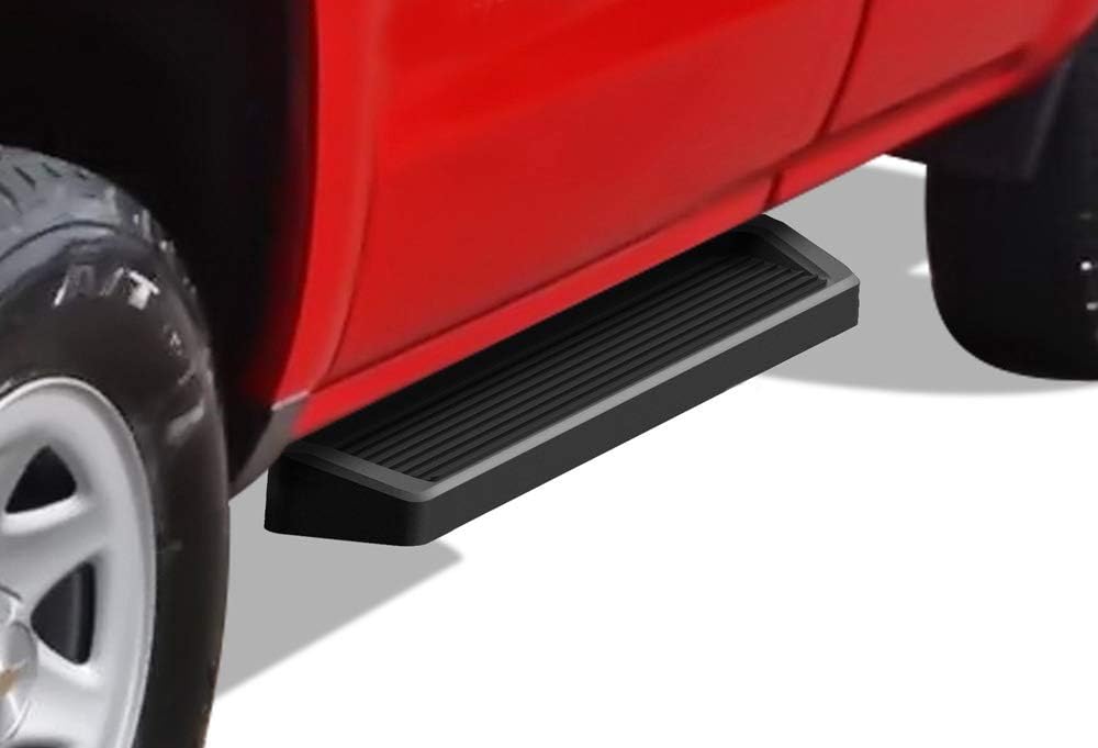 Black Powder Coated 6in Running Boards J22870