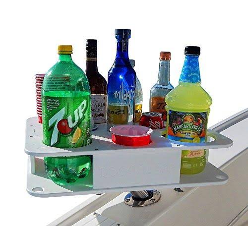 Boat Bar and Bait Table Combo with Rod Holder Mount Q353318