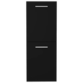 Gray Chipboard Bathroom Cabinet D74984