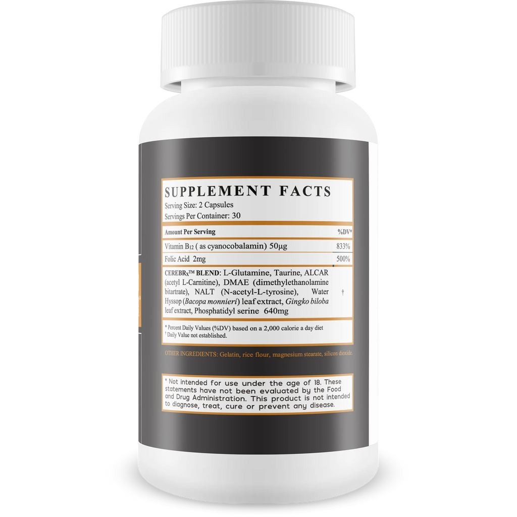 Brain Booster Supplement Pills O39754