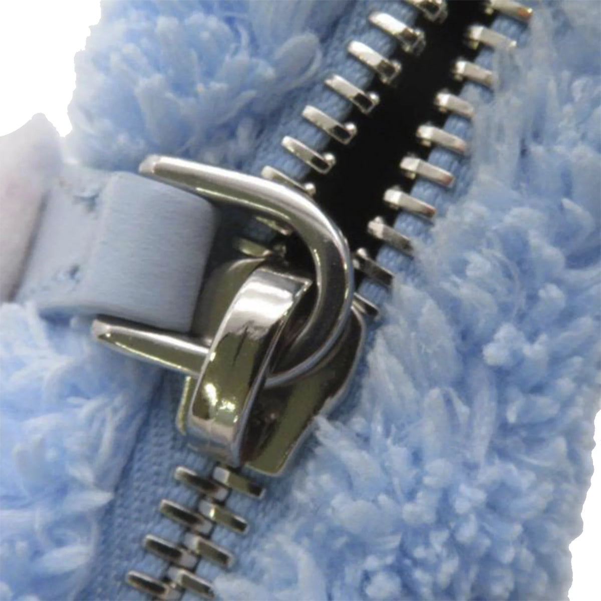 Pre-Owned Blue Cotton Baguette T54280