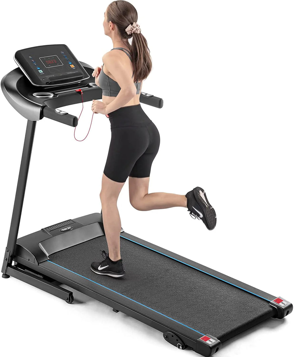 Folding 2.5HP Electric Treadmill with Incline T995843