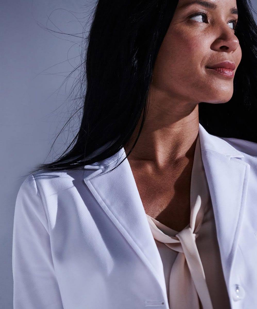 Slim Fit Lab Coat X392
