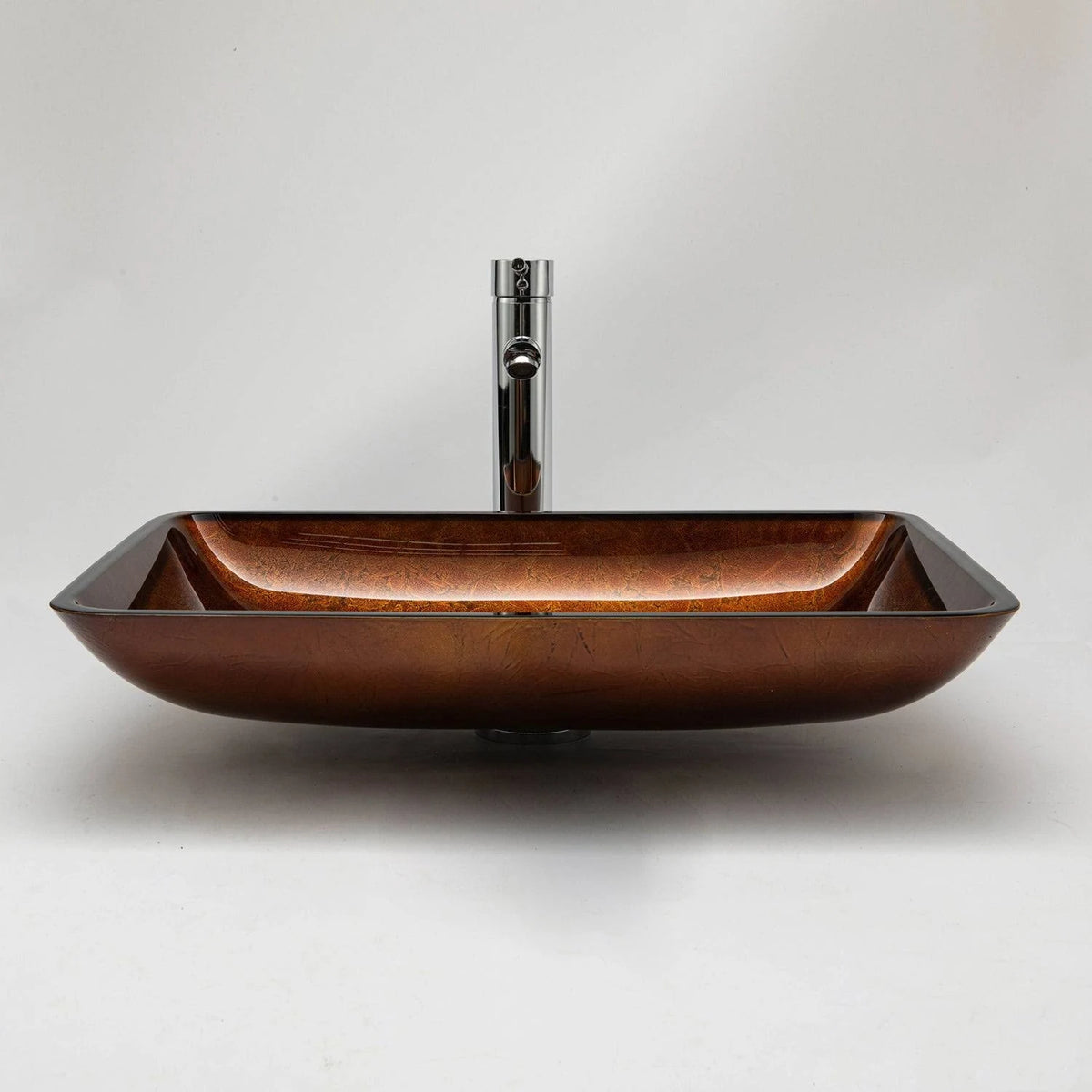 Tan Rectangular Vessel Bathroom Sink J752068