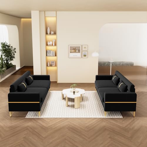 Khaki Velvet 3 Seat Sofa G1088