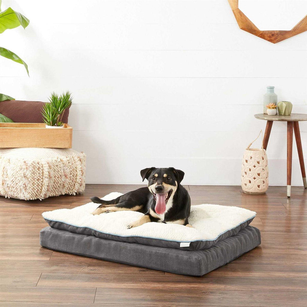 Plush Orthopedic Pillowtop Dog Bed with Removable Cover Z8823