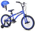 18 Boy's BMX Bicycle with Helmet, Red Z12441