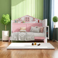 Twin Size Murphy Bed with Storage Shelves I44946