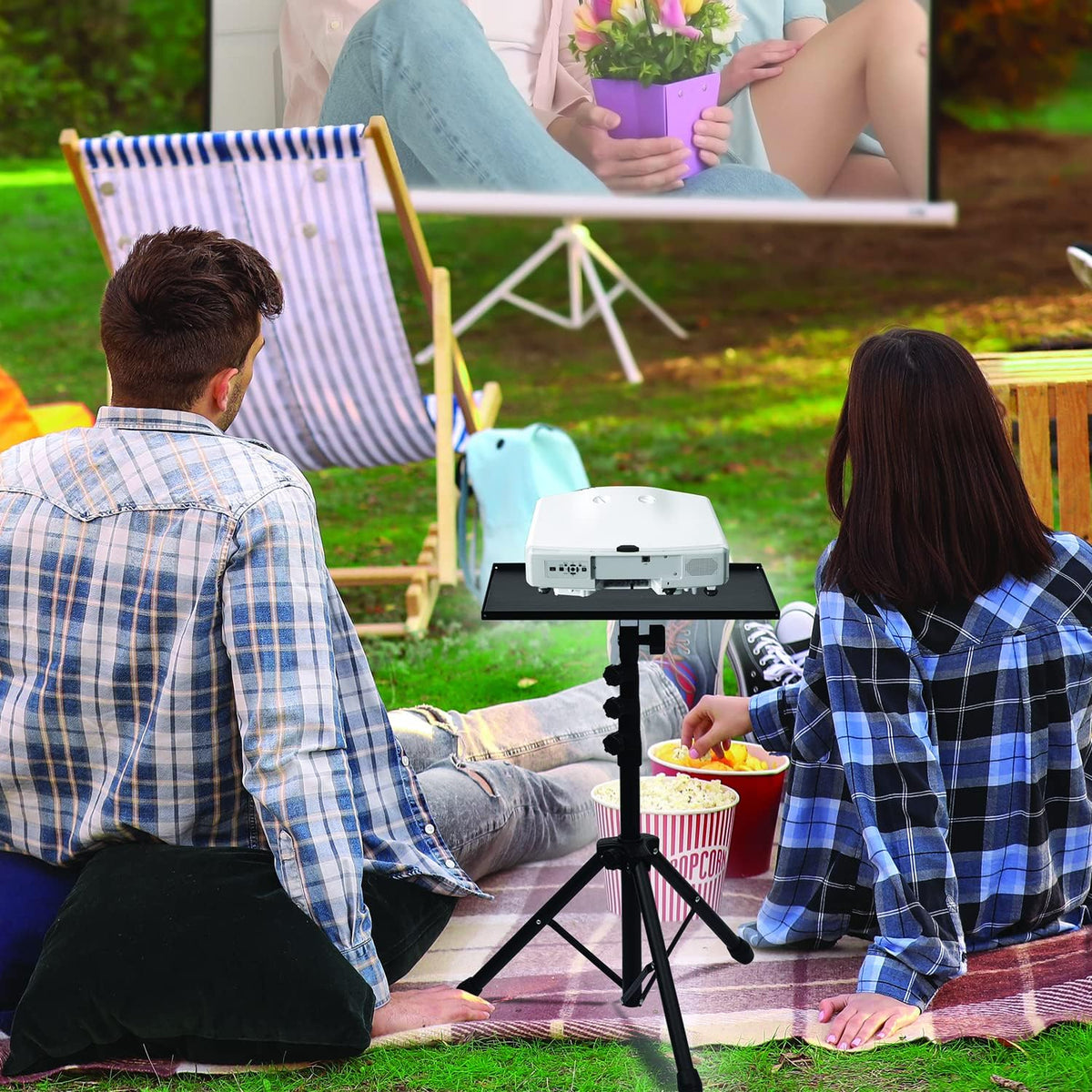 Universal Tripod Stand with Adjustable Height, Pack of 2 V626