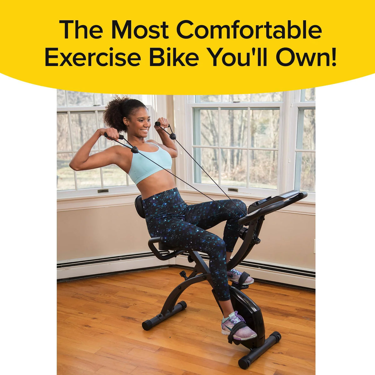 Folding Indoor Exercise Bike C3249