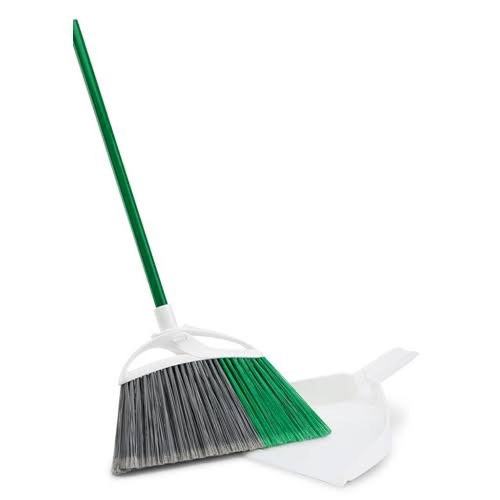 Extra Large Broom with Dust Pan B16972