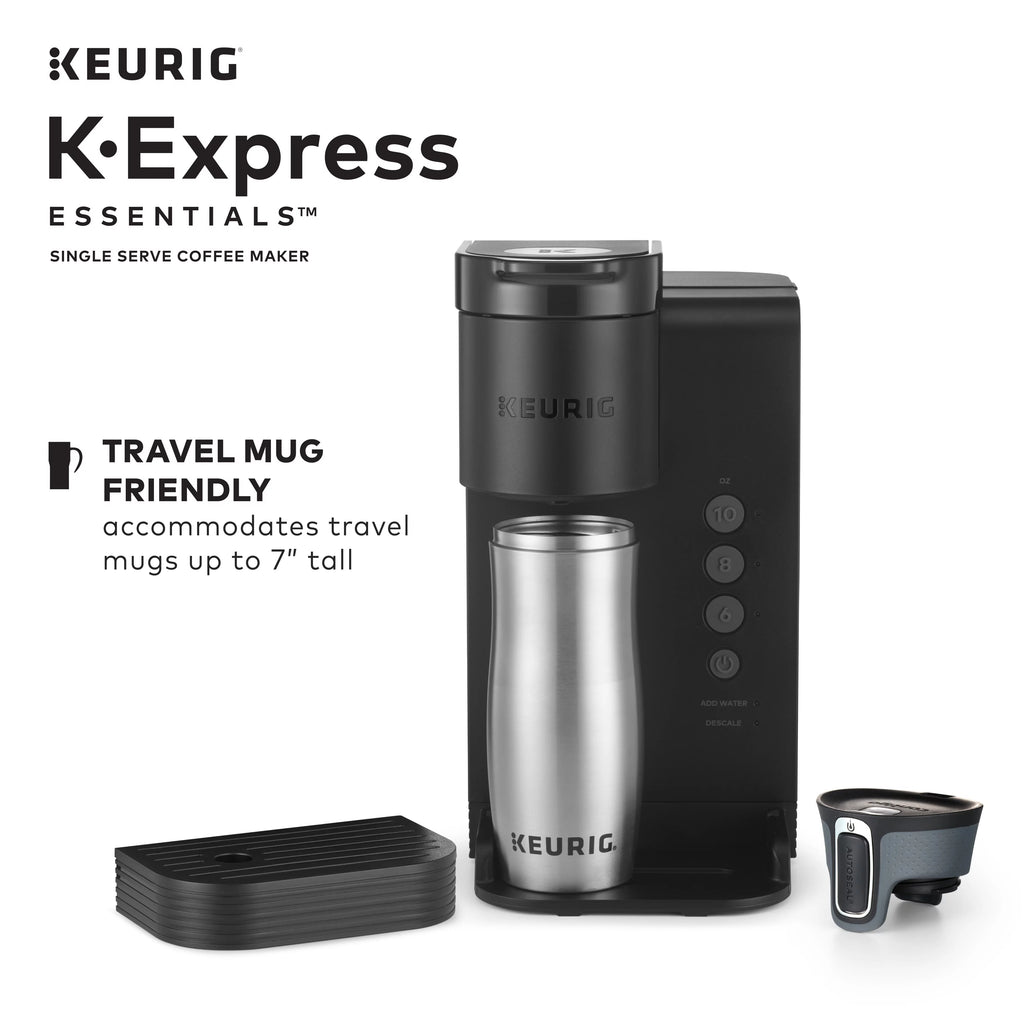 Black Single Serve K-Cup Pod Coffee Maker E644998