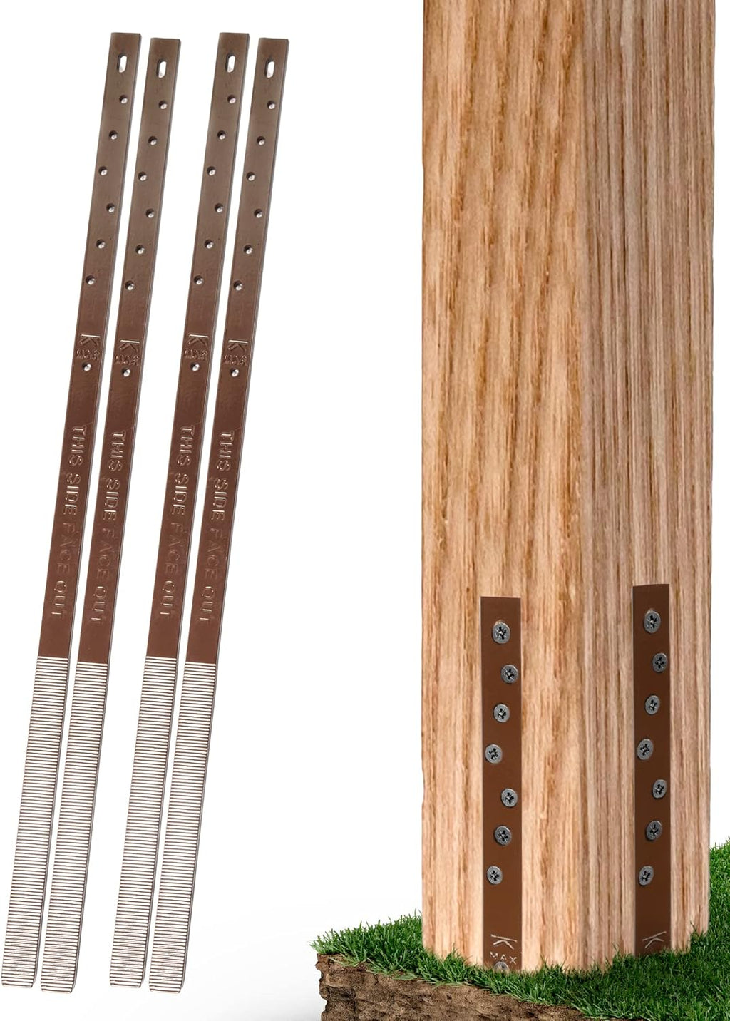 Pack of 4 Wood Post Repair B666966