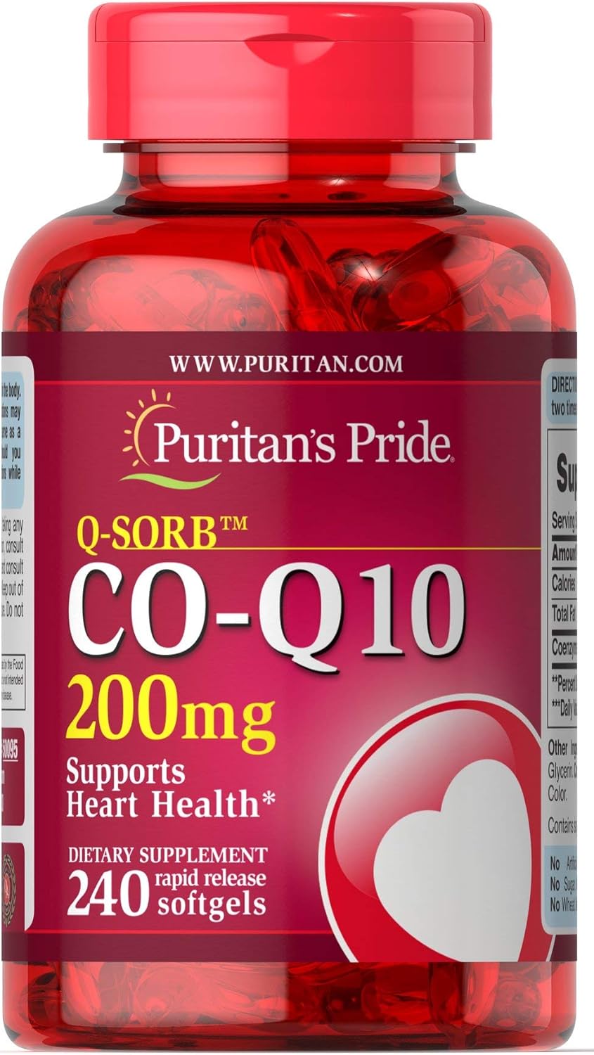 CoQ10 200 Mg, 240 Count D49385
