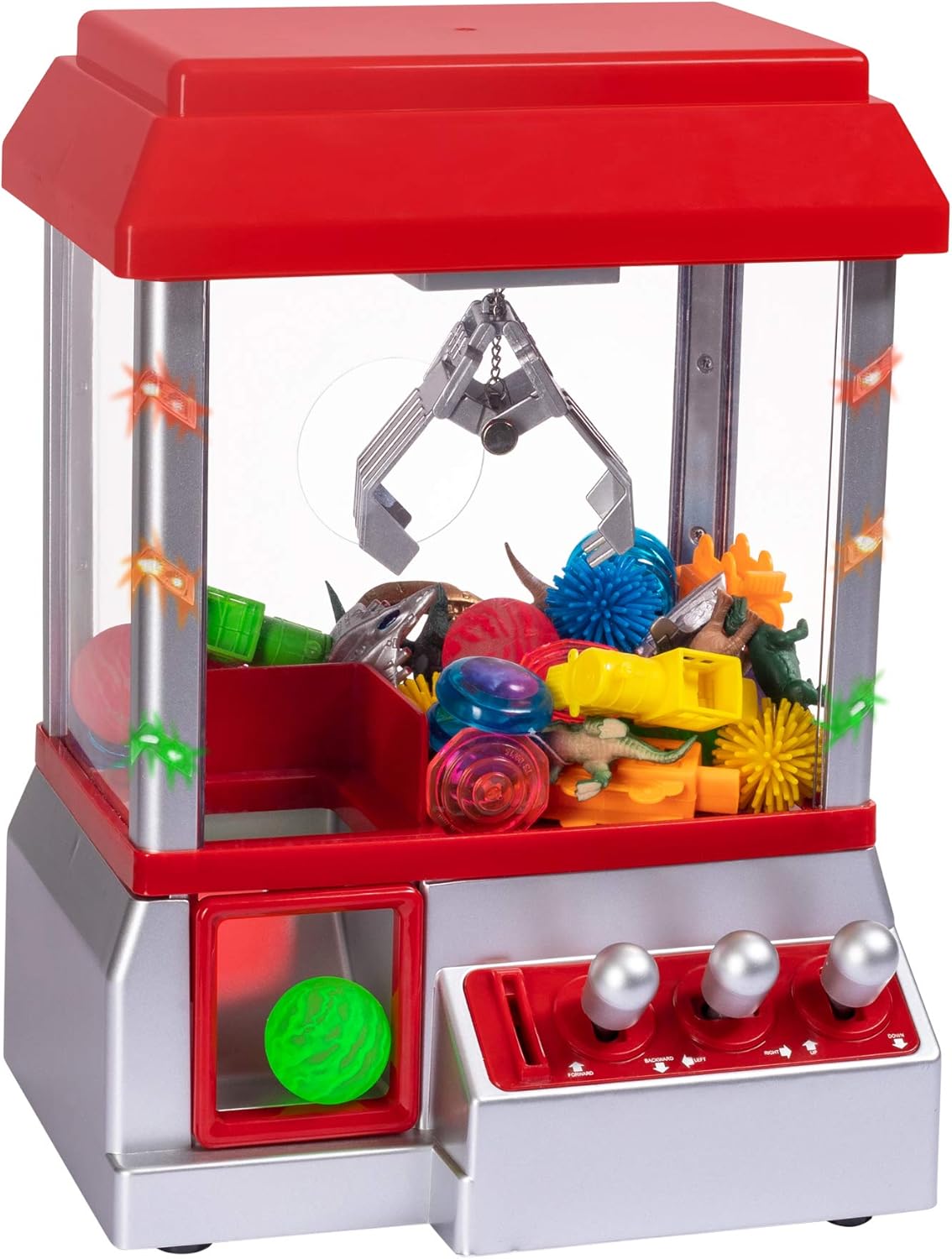 Mini Arcade Claw Machine with Lights & Sounds O323