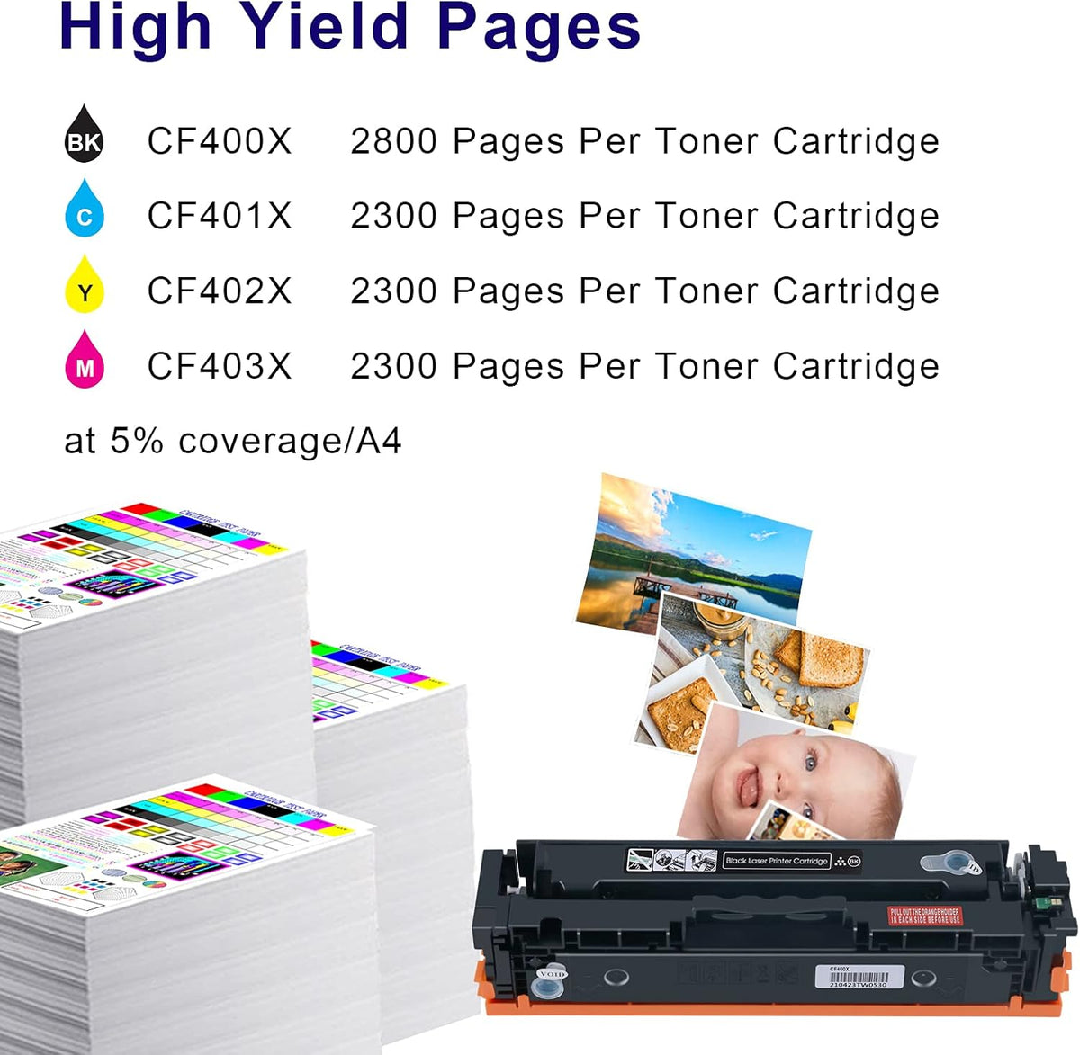 Toner Cartridge 4-Pack A855425