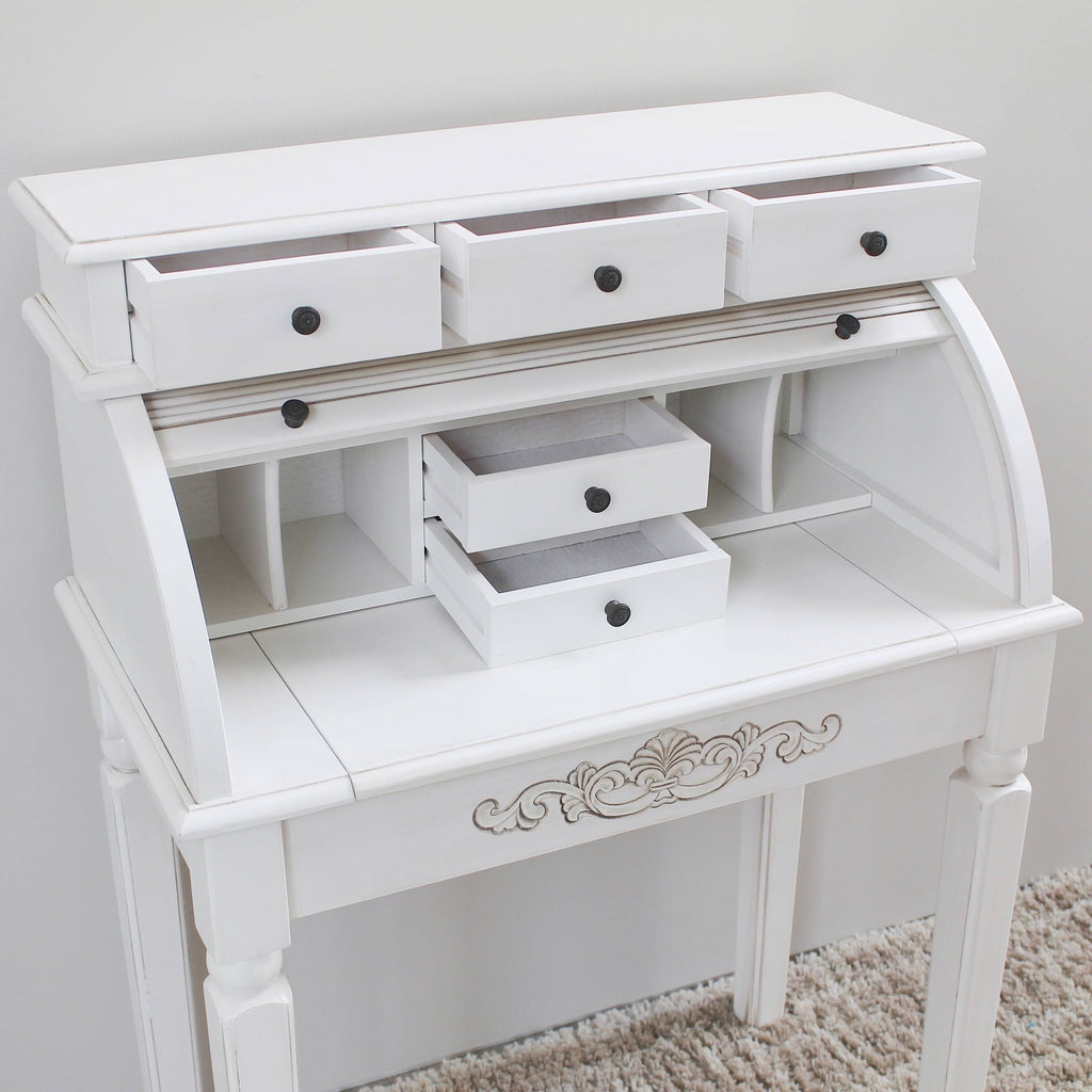 Windsor Roll Top Student Desk H159