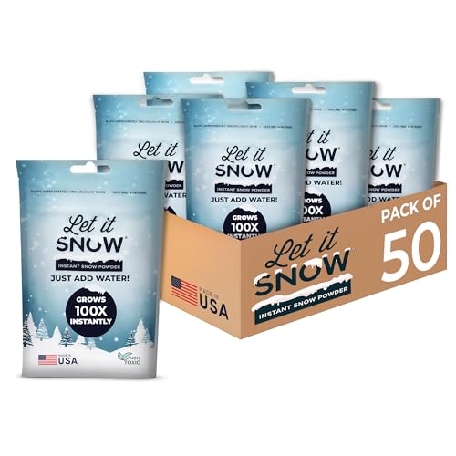 2 Pack Artificial Snow Powder D95562