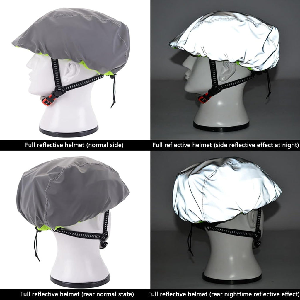 Rainproof Reflective Cycling Helmet Cover A3293