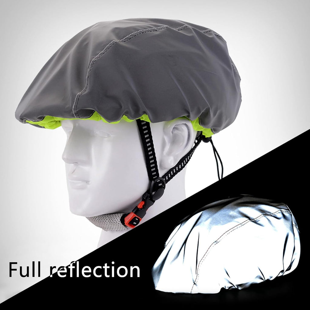 Rainproof Reflective Cycling Helmet Cover A3293