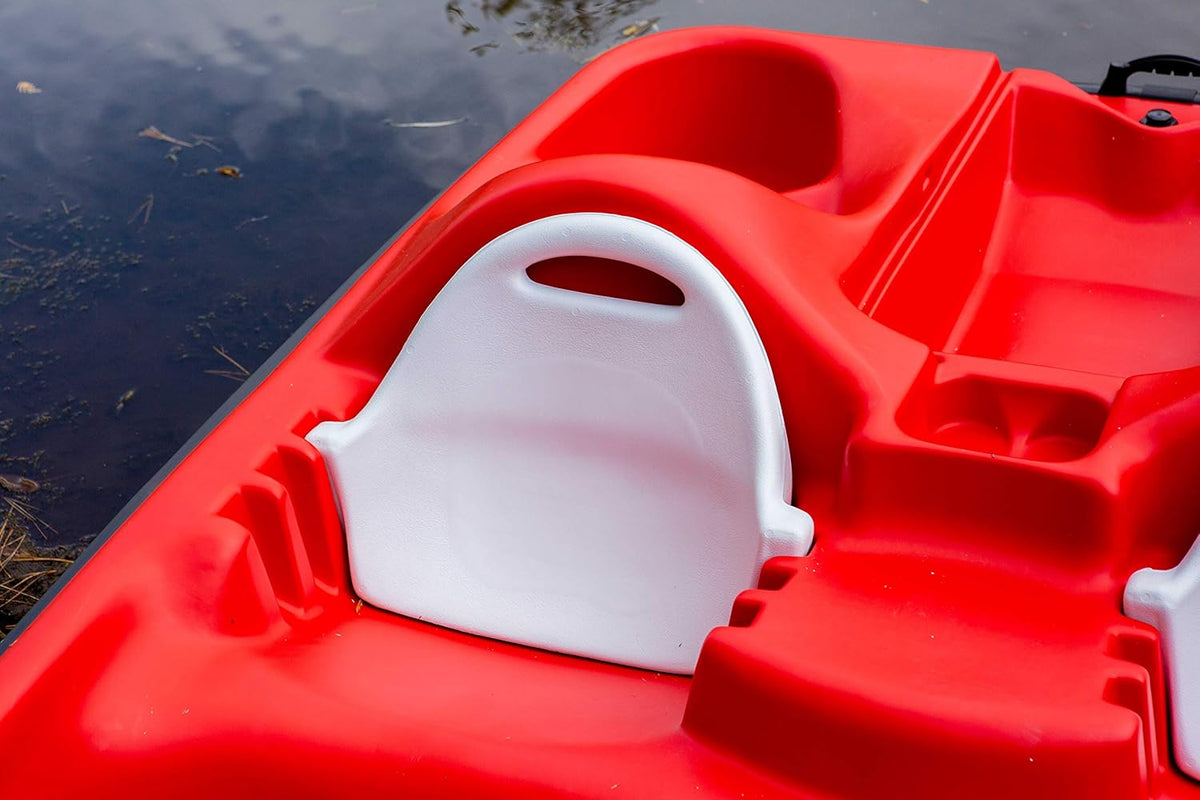 Red White Adjustable 5 Seat Pedal Boat J1448