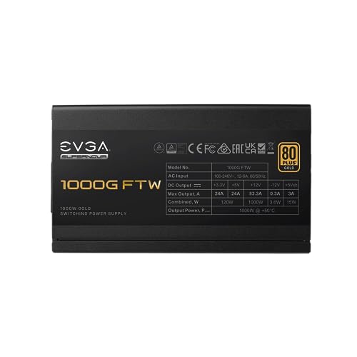 850W 80 Plus Gold Fully Modular Power Supply E80730
