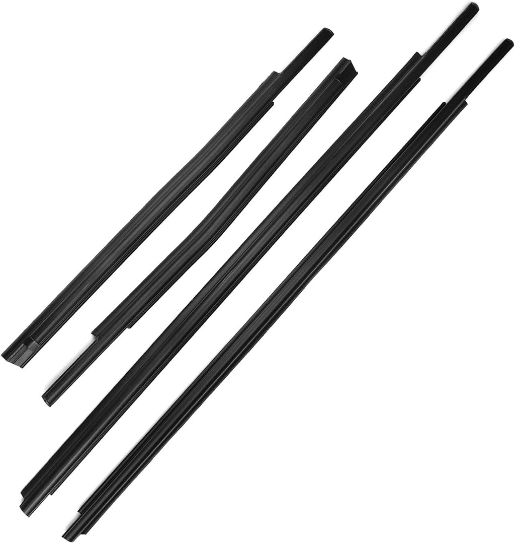Car Outer Window Sweep Belt Trim Seal Weatherstrip Kit M953458