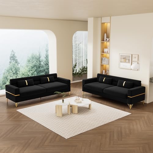 Khaki Velvet 3 Seat Sofa G1088