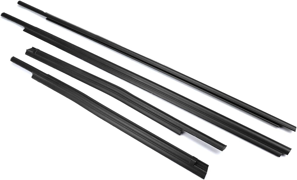 Car Outer Window Sweep Belt Trim Seal Weatherstrip Kit M953458