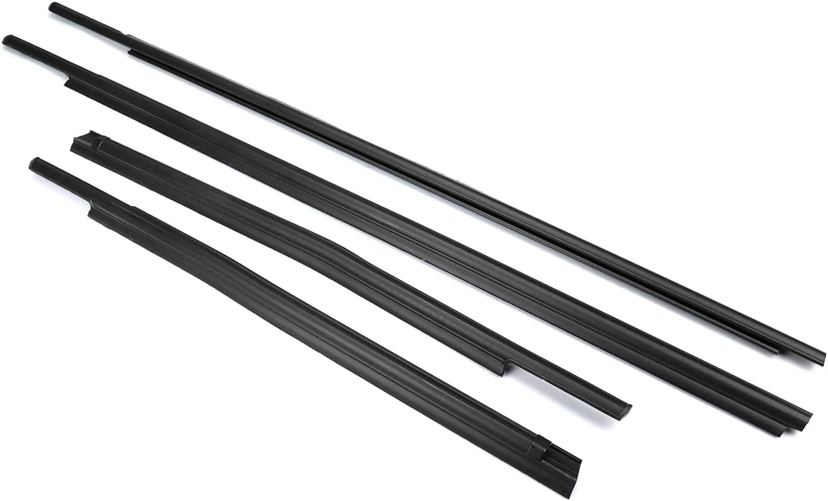 Car Outer Window Sweep Belt Trim Seal Weatherstrip Kit M953458