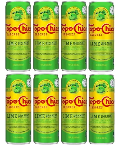 12oz Lime Mint Cans Pack of 8 T6172