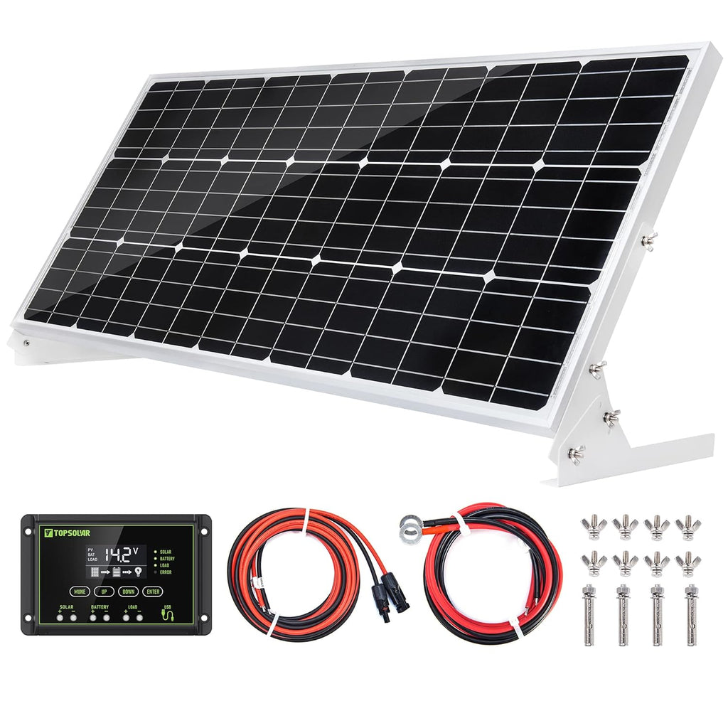 100W 12V Solar Panel Kit with 20A Charge Controller G904397