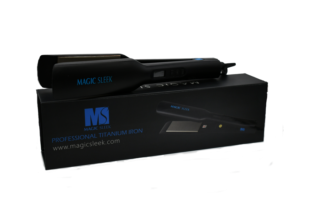 1.75 Inch Titanium Flat Iron Hair Straightener Y35782