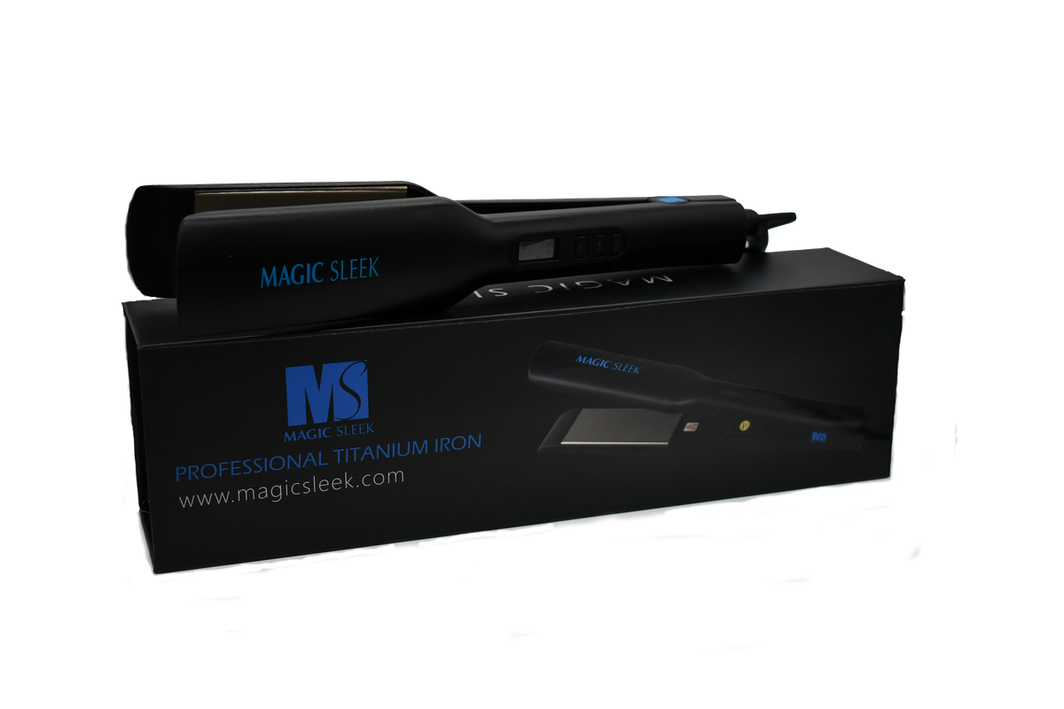 1.75 Inch Titanium Flat Iron Hair Straightener Y35782