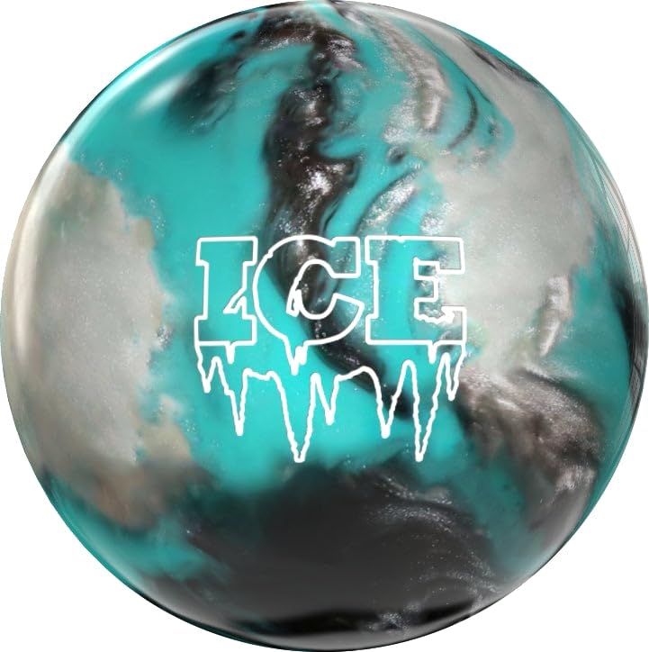 Teal Silver Graphite Bowling Ball P531