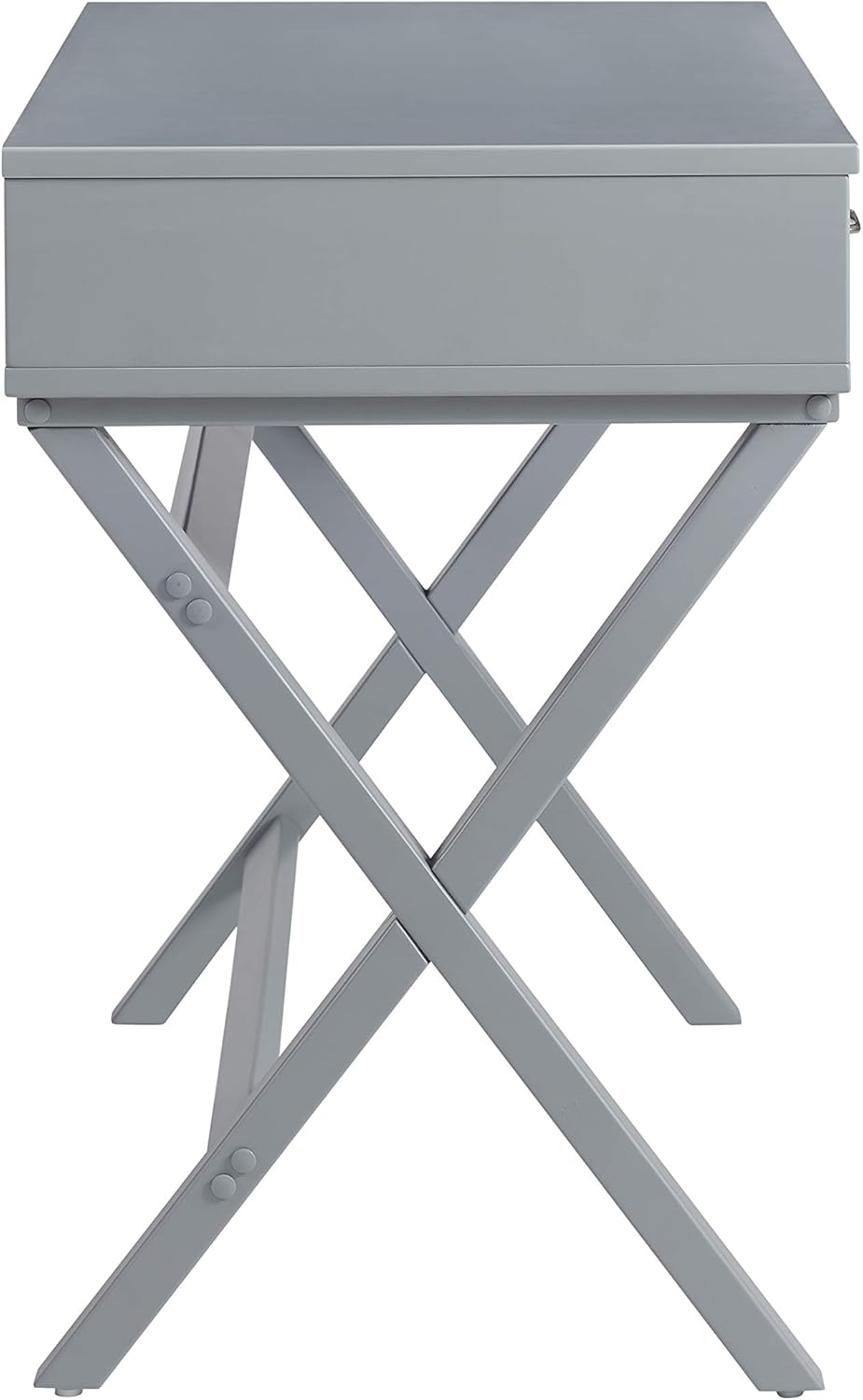 Grey Campaign Style Desk R9974