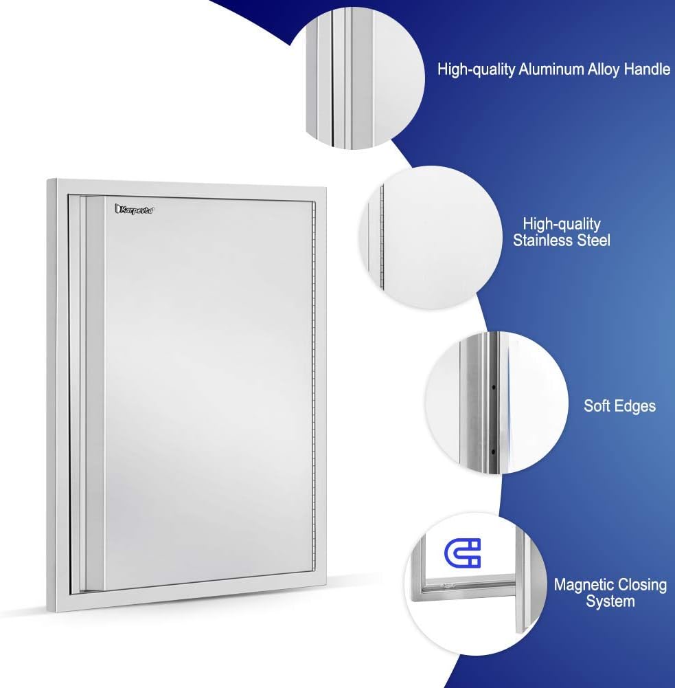 42 W x 21 H Stainless Steel Single Access Door N781953