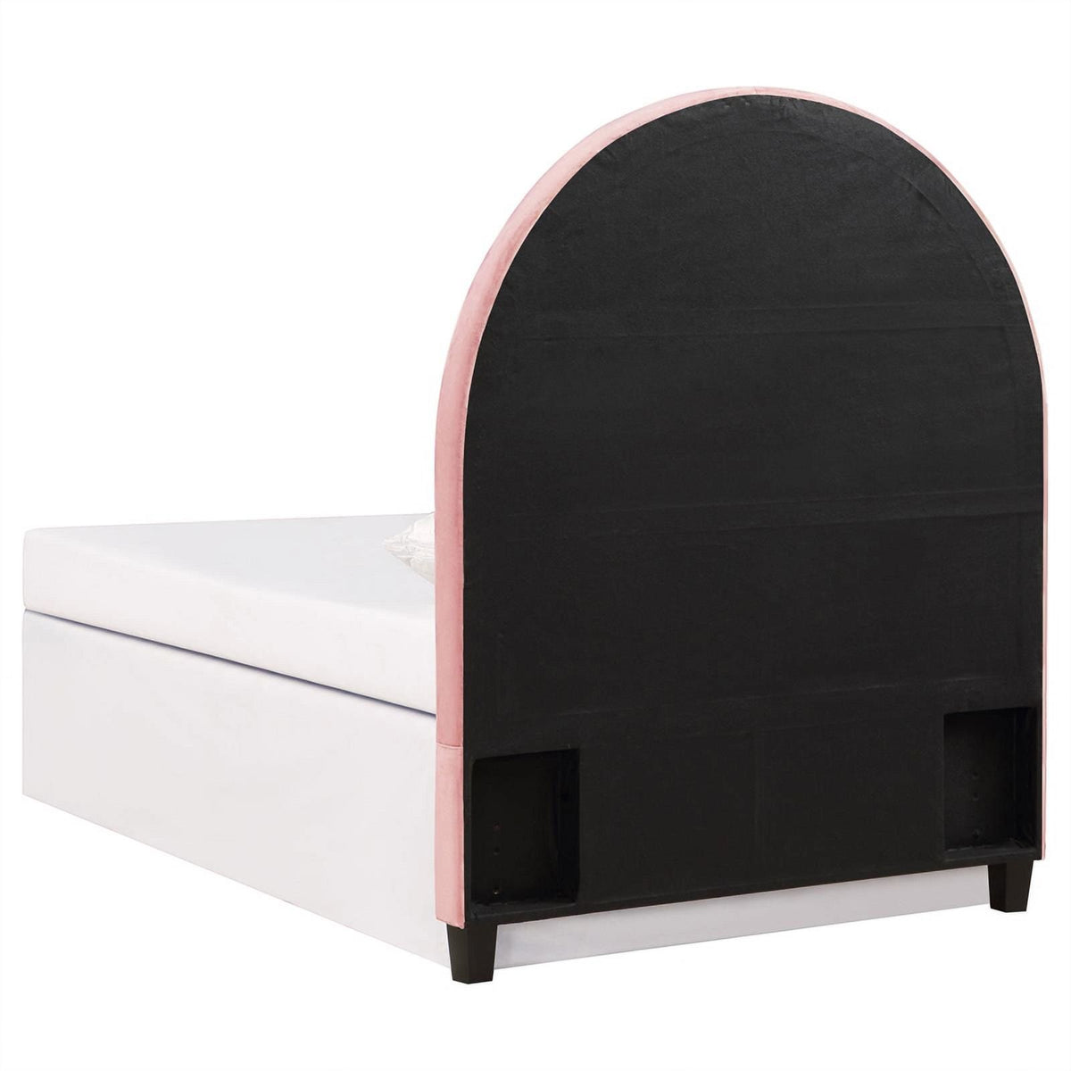 Blush Velvet Twin Headboard D828244