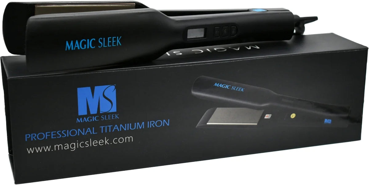 1.75 Inch Titanium Flat Iron Hair Straightener Y35782