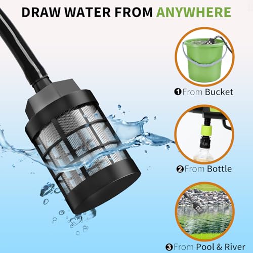 Cordless Portable Pressure Washer with 6-in-1 Nozzle I161